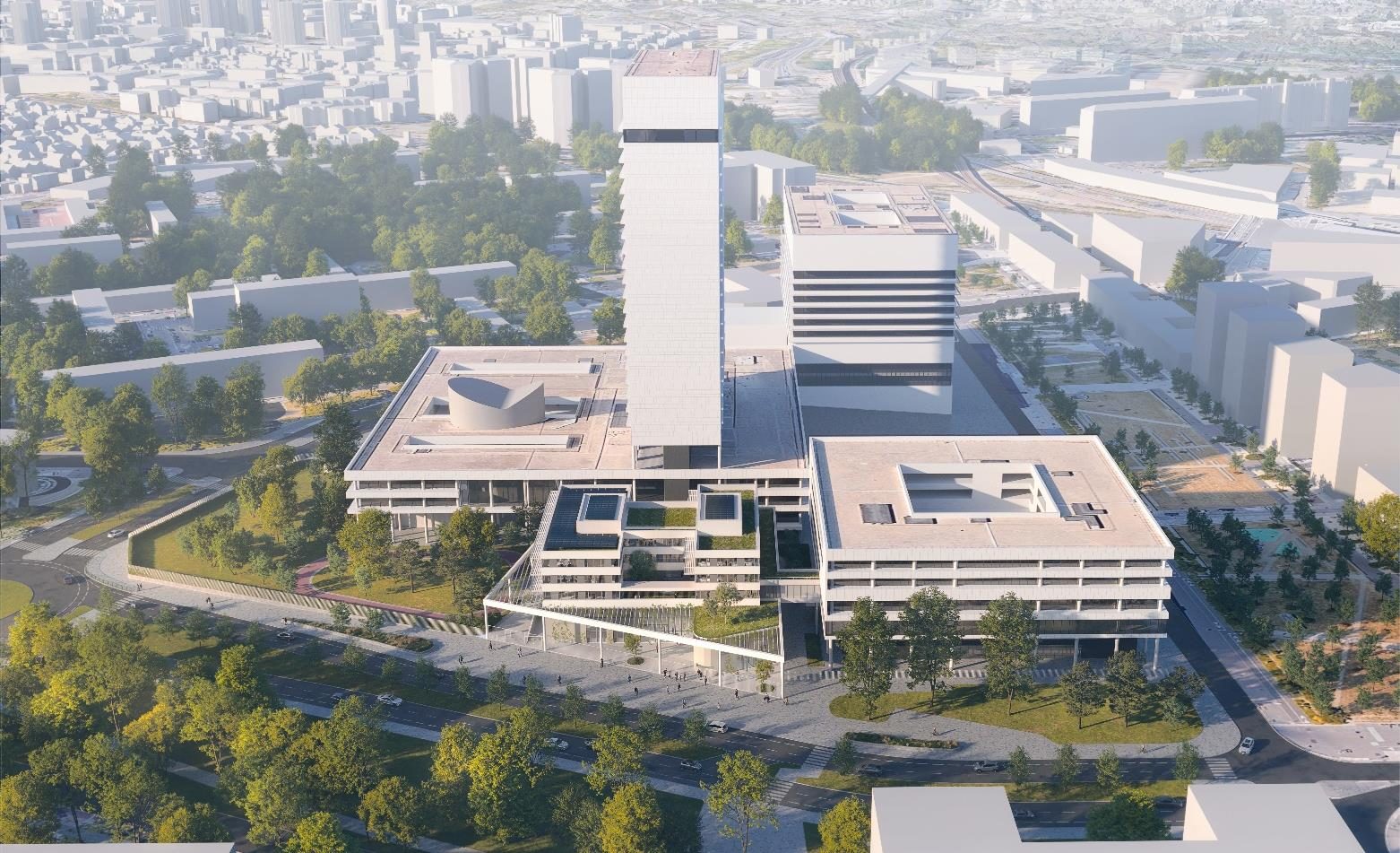 Étude de sûreté et de sécurité publique pour un bâtiment du centre administratif départemental des Hauts-de-Seine