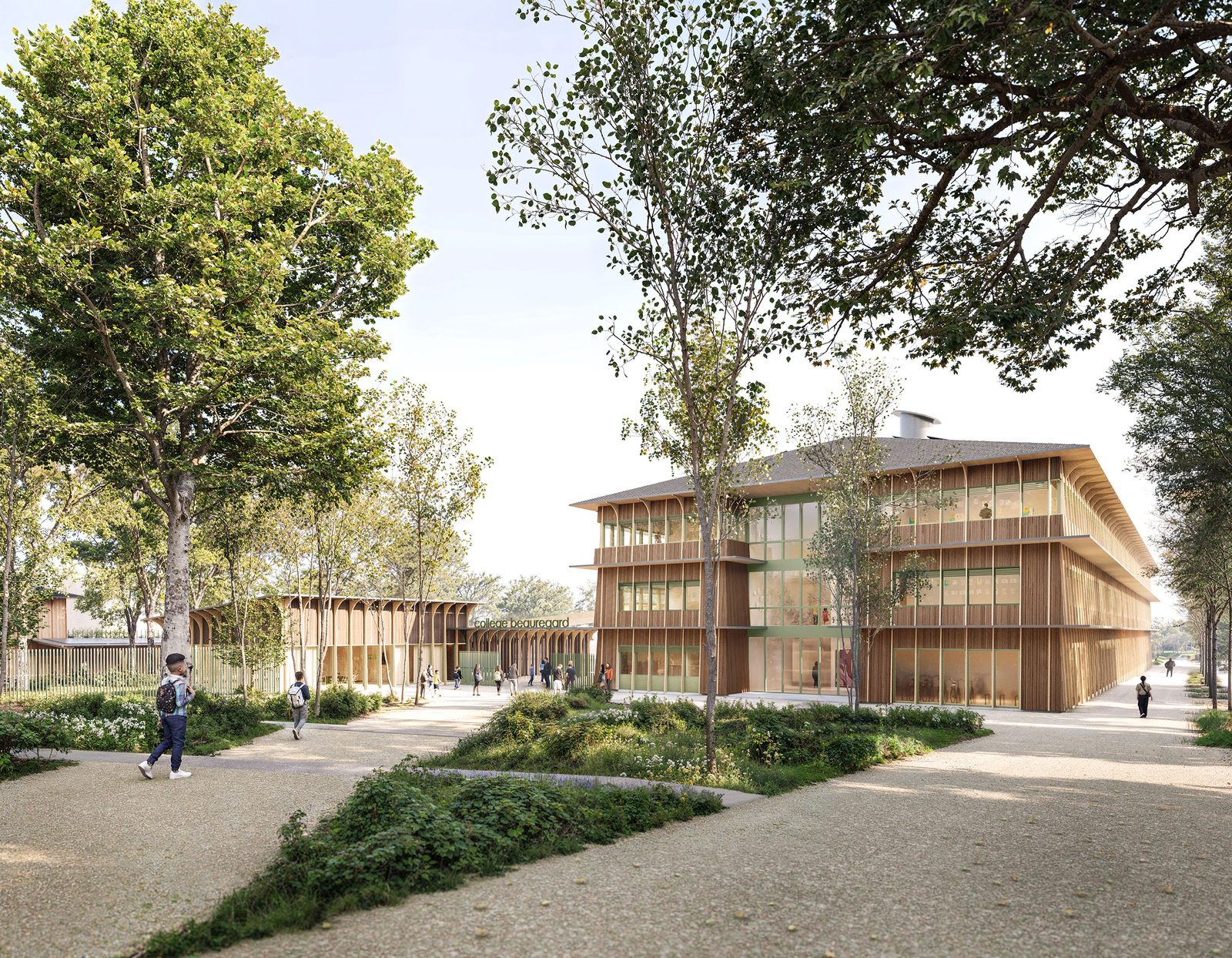 Étude de sûreté et de sécurité publique pour un nouveau collège à Rennes